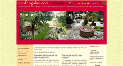 Desktop Screenshot of nice-fengshui.com